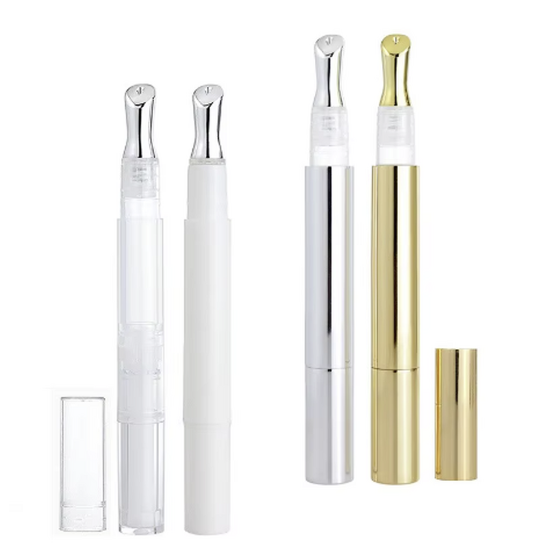 Lip Liquid Tube Manufacturer - Empty 1-5ml Cosmetic Pen for Lip Gloss Lipstick Eye Cream with Metal Head