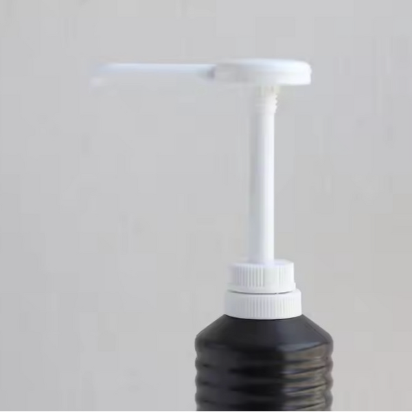 Syrup Pump Dispenser Manufacturer - Customized White Food-Grade Plastic 38/400 Silky Screen Printing for Iron Liquid Jam