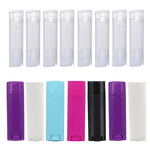Lip Balm Tube Manufacturer - Oval Empty Plastic for Homemade Lipstick Deodorant Lotion Stick