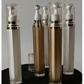 Eye Cream Roller Bottle Manufacturer - 15ml Acrylic Empty Steel Ball for Lotion Essential Oil Refillable
