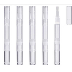 Twist Pen Manufacturer - 3ml Transparent Empty Nail Oil Brush Tip for Lip Gloss Container Lipstick Eye Cream