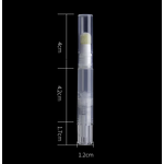 Twist Pen Manufacturer - 8ml Refillable Gloss Brush for Lip Cosmetic with Tip Empty Nail Oil Head for Lipstick Eye Cream