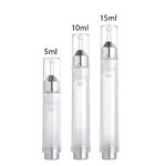 Cosmetic Syringe Bottle Manufacturer - 5/10/15ml Empty Water-light Needle Airless for Serum Essence Eye Cream Vacuum