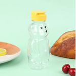 Plastic Squeeze Condiment Bottle Manufacturer - 240ml Bear Honey Bottle Extrusion Bear Shape for Sauce