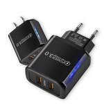 Wall Charger Manufacturer - 36W Dual USB QC3.0 Fast Charger for Samsung Xiaomi Huawei