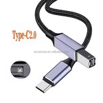 Printer Cable Manufacturer - Type C 2.0 Male to B Male
