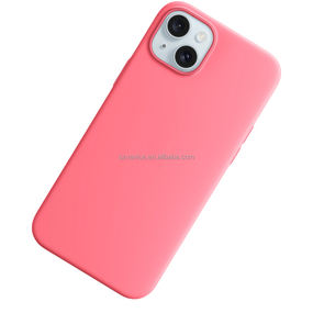 iPhone Case Manufacturer - Liquid Silicone Cover with Animation for iPhone 15 Pro Max 14