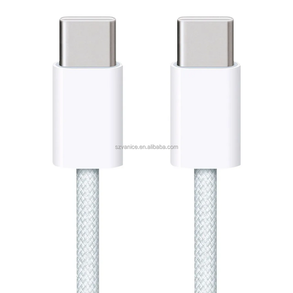 USB C Cable Manufacturer - 60W Braided USB-C to USB-C Fast Charging Cable