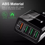 Wall Charger Manufacturer - 4 USB Port QC 3.0 30W Quick Charge Adapter