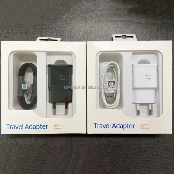 Wall Charger Kit Manufacturer - Original 15W Fast Charger with Type C Cable for Samsung S8 S9 A52