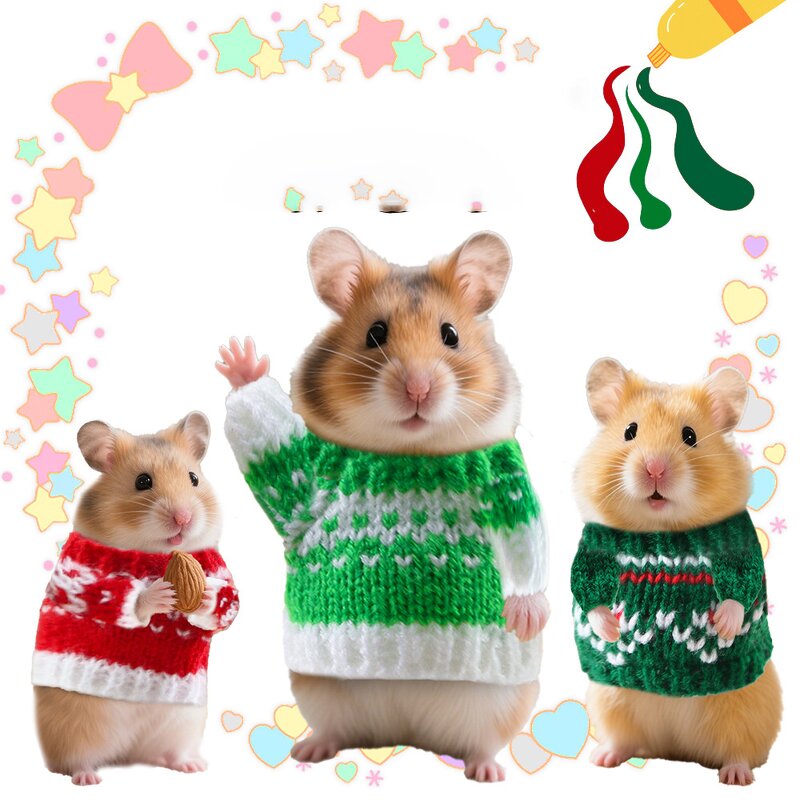 Hamster Sweater Manufacturer - Luxury Knitted Cotton for Christmas