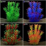 Aquarium Plants Manufacturer - 12.6 Inch Tall 7.09 Artificial Plastic Fish Tank Decoration for All Fish