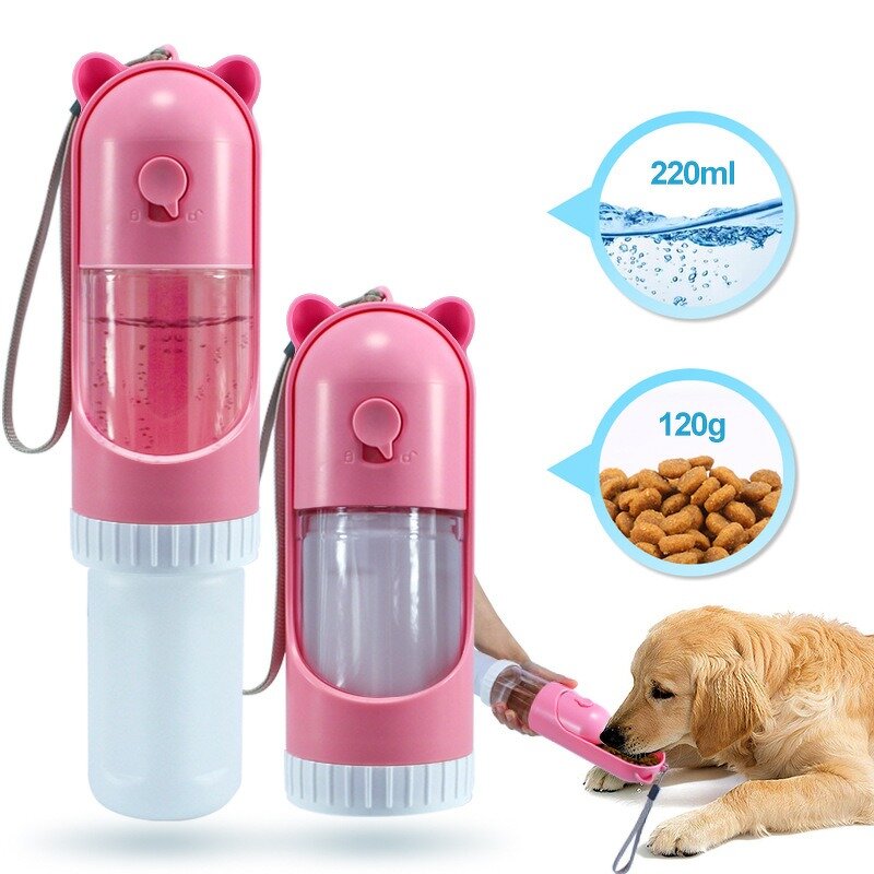 Dog Water Cup Manufacturer - Food Storage Water Bottle Foldable 220ML Portable Outdoor Travel