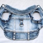 Dog Denim Jacket Manufacturer - Classic with Traction D Ring