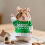Hamster Sweater Manufacturer - Luxury Knitted Cotton for Christmas