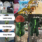 Dog Costume Manufacturer - Custom Halloween Dinosaur Jumpsuit Funny Fashion Designer Warm Hoodie Pajamas