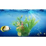 Aquarium Plants Manufacturer - Simulation Aquatic Plastic Flowers and Plant Decoration for Fish Tank