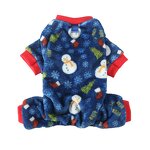 Pet Winter Clothes Manufacturer - Thickened High-elasticity Four-legged Christmas Dog Clothes