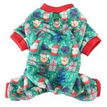 Pet Winter Clothes Manufacturer - Thickened High-elasticity Four-legged Christmas Dog Clothes