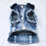 Dog Denim Jacket Manufacturer - Classic with Traction D Ring