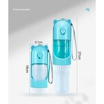 Dog Water Cup Manufacturer - Food Storage Water Bottle Foldable 220ML Portable Outdoor Travel