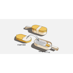 Dog Water Bottle Manufacturer - New Design Portable with Food Storage