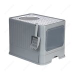 Cat Litter Box Manufacturer - Large Fully Enclosed Drawer-type Anti-splash Cat Toilet