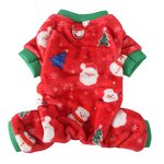 Pet Winter Clothes Manufacturer - Thickened High-elasticity Four-legged Christmas Dog Clothes