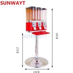 Vending Machine Manufacturer - Triple Candy Gumball Hot Sale Capsule Coin Operated Game