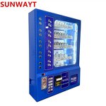 Snacks Vending Machine Manufacturer - High-Efficiency Coin Bill Operated Small for Park Cinema Mall