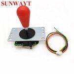 Arcade Joystick Manufacturer - 8 Way Fighting 5 Pin with American Style Oval Balltop Octagonal Restrictor for JAMMA MAME