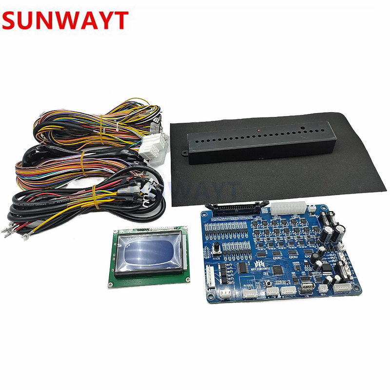 Claw Machine Motherboard Manufacturer - Coin Operated Plush Toys Kit Game PCB with LCD Screen and Coin Sensor