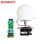 Arcade Joystick Manufacturer - Big Illumined Round for Coin Operated Game Machine Video Parkour Running Console