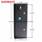 Coin Door Manufacturer - 25 Cents American Style Single Coin Selector with Microswitch for Arcade Game