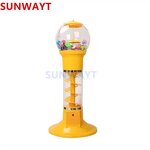 Gumball Vending Machine Manufacturer - 110 cm Height Coin Operated Spiral Bouncing Ball Capsule Toys Candy