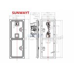 Coin Door Manufacturer - 25 Cents American Style Single Coin Selector with Microswitch for Arcade Game