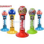 Gumball Vending Machine Manufacturer - 110 cm Height Coin Operated Spiral Bouncing Ball Capsule Toys Candy