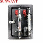 Coin Door Manufacturer - Baolian American Style Arcade Dual Entry with Quarter Coin Acceptor for Arcade Replacement Iron