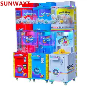 Lucky Drop Capsule Toys Machine Manufacturer - 1.7m Coin Operated Game Capsule Vending