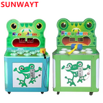 Whack a Mole Game Machine Manufacturer - Coin Operated New Design Indoor Interactive Frog Hammer Arcade Kids
