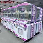 Clip Prize Gift Game Machine Manufacturer - 40 Clip Space Rabbit Indoor Shopping Mall Lucky Clip Vending Support Customize