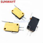 Microswitch Manufacturer - Arcade Machine Parts Good Quality Yellow Push Button 3 Pin Terminals