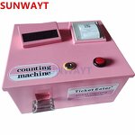 Ticket Counter Machine Manufacturer - Ticket Eater Lottery Counting Desk Mini Shredder