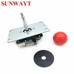 Arcade Joystick Manufacturer - 5 Pin 8 Way Universal Console with Round Restrictor for Fighting Game