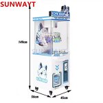 Clip Prize Gift Game Machine Manufacturer - Lucky Mini Doll Coin Operated Plush Toy Vending for Children