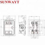 Coin Door Manufacturer - 25 Cents American Style Arcade Dual Entry with Quarter Coin Acceptor for Arcade Replacement Iron