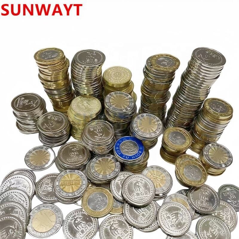 Coin Pusher Token Manufacturer - Wholesale Customized Metal for Coin Operated Games Laundry Amusement Claw Arcade
