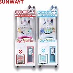 Clip Prize Gift Game Machine Manufacturer - Lucky Mini Doll Coin Operated Plush Toy Vending for Children