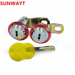Cabinet Door Lock Manufacturer - Wholesaler Round Cylinder for Coin Exchange Coin Operated Vending