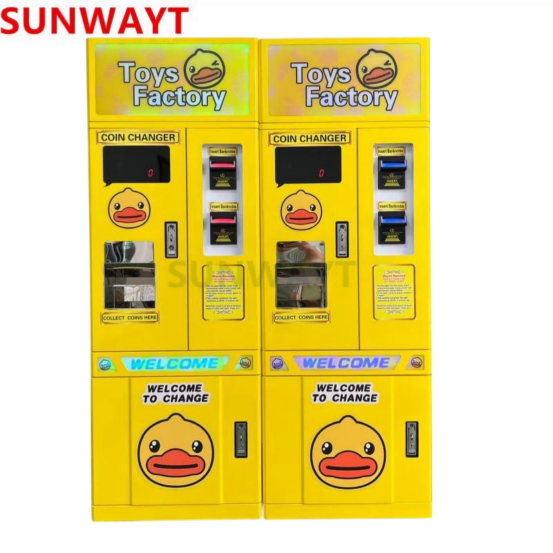 Coin Change Machine Manufacturer - Customized Automatic Money Currency Changer Bill Changer